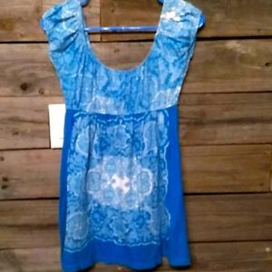 Twenty one Turquiose Women's Blouse